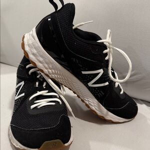 New Balance Black and White Athletic Shoes